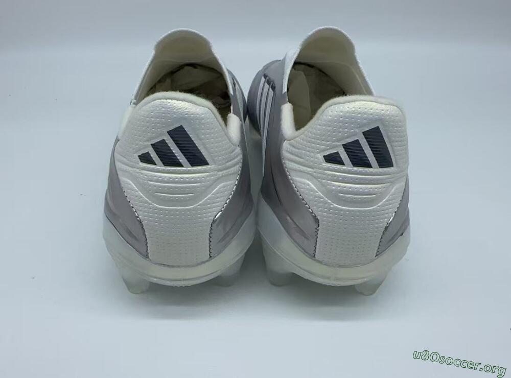 Adidas Copa Pure 3 Elite FG Football Boots - Silver/Metallic Gray/White