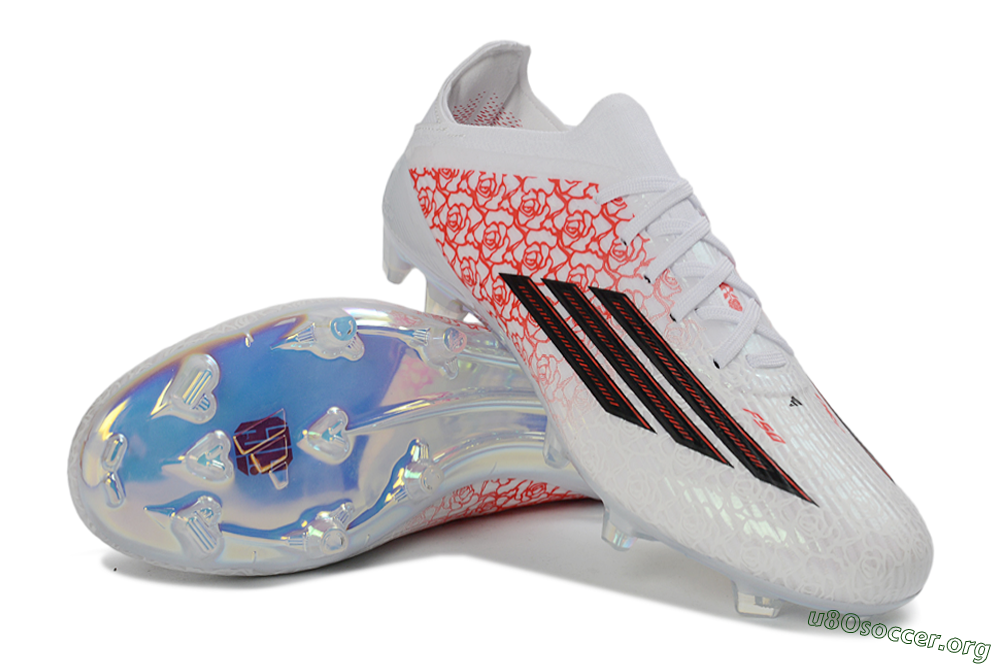 Adidas F50 Elite FG Football Boots - White/Rose Pink/Black 4