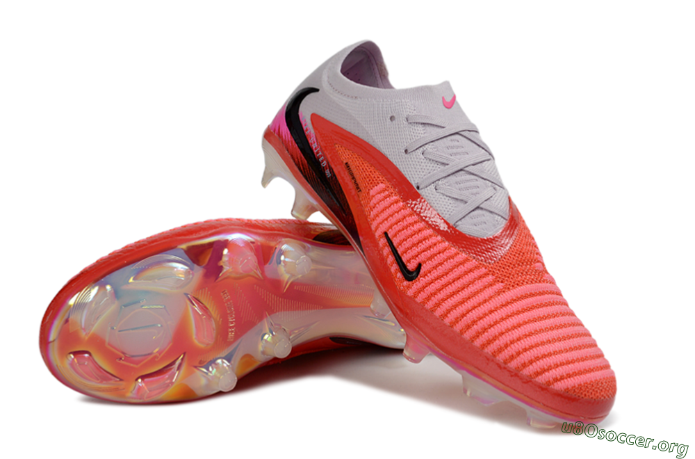 Nike Phantom 6 Elite Low FG Football Boots - Red/Flame Red/White 0