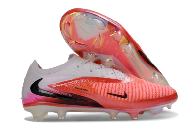 Nike Phantom 6 Elite Low FG Football Boots - Red/Flame Red/White