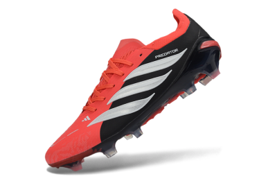 Adidas Predator 26 Elite FG Football Boots - Red/Black/White