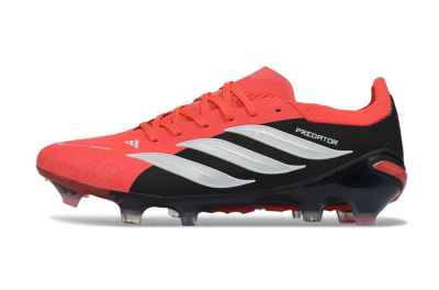 Adidas Predator 26 Elite FG Football Boots - Red/Black/White
