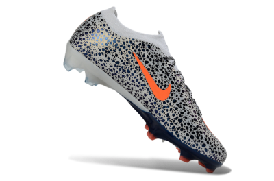 Nike Air Zoom Mercurial Vapor 16 Elite FG Football Boots - White/Electric Orange/Sapphire Blue