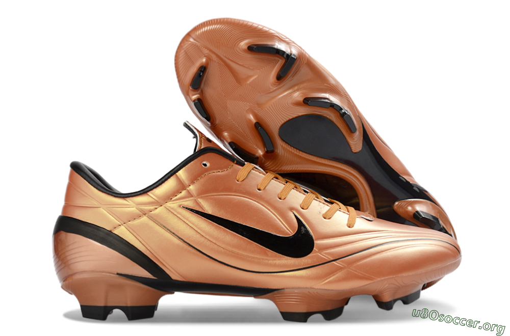 Nike Mercurial Vapor R9 FG Football Boots - Copper/Black/Metallic Copper 2