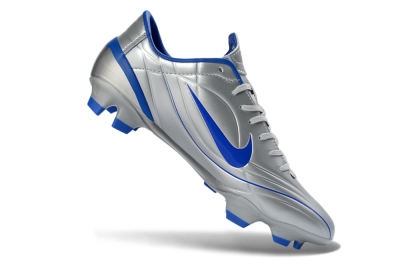Nike Mercurial Vapor R9 FG Football Boots - Silver/Bright Blue/Steel Blue