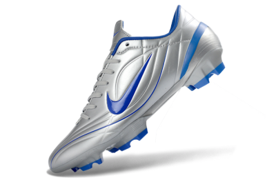 Nike Mercurial Vapor R9 FG Football Boots - Silver/Bright Blue/Steel Blue
