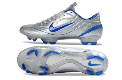 Nike Mercurial Vapor R9 FG Football Boots - Silver/Bright Blue/Steel Blue
