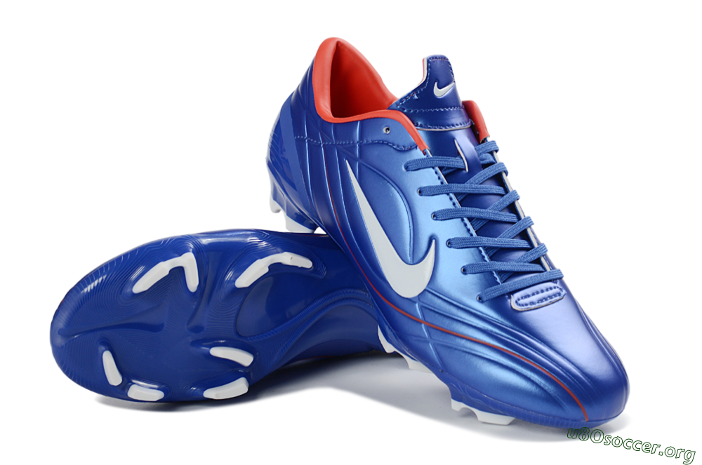Nike Mercurial Vapor R9 FG Football Boots - Blue/Crimson Red/White 0