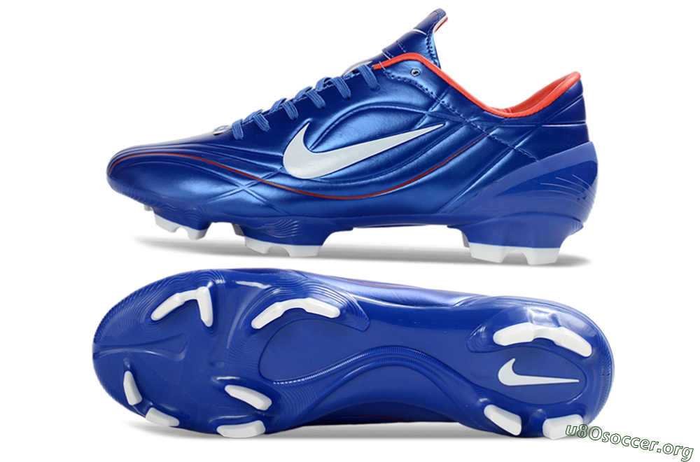 Nike Mercurial Vapor R9 FG Football Boots - Blue/Crimson Red/White 1