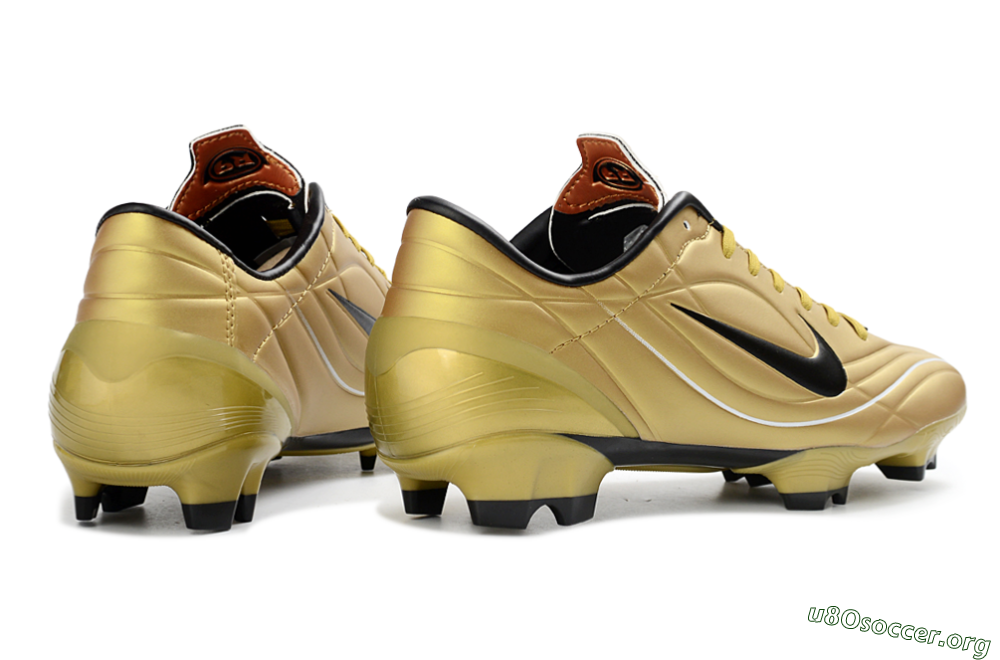 Nike Mercurial Vapor R9 FG Football Boots - Gold/Stunning Gold/Classic Black 6