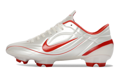 Nike Mercurial Vapor R9 FG Football Boots - White/Fiery Red/Sleek Silver