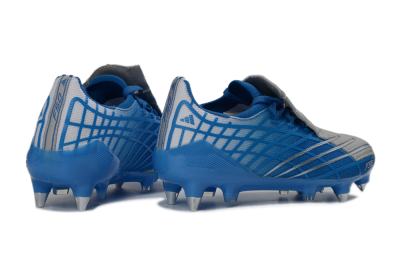 Adidas F50 Spider Elite SG Football Boots - Blue/Sky Blue/Steel Gray
