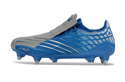 Adidas F50 Spider Elite SG Football Boots - Blue/Sky Blue/Steel Gray