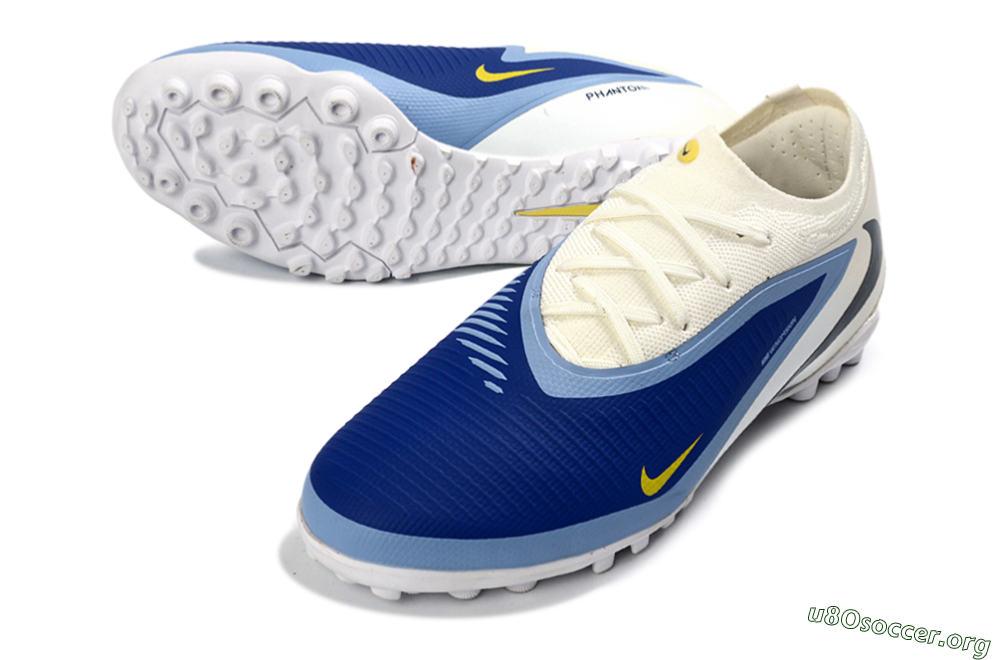 Nike Phantom 6 Elite Low TF Football Shoes - Blue/Light Blue/Dark Blue 0