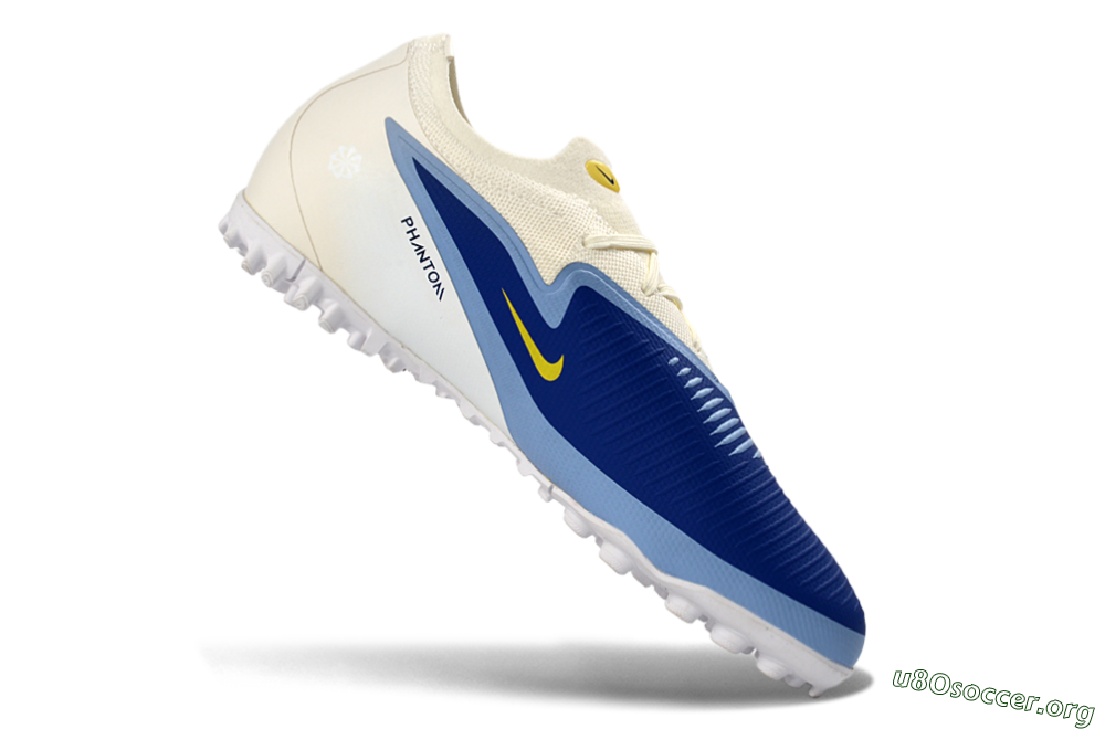 Nike Phantom 6 Elite Low TF Football Shoes - Blue/Light Blue/Dark Blue 4