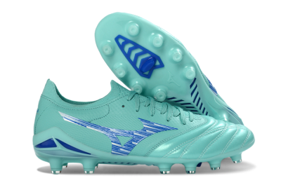 Mizuno Morelia Neo 4 FG Football Boots - Aqua/Ocean Blue/Turquoise Splash