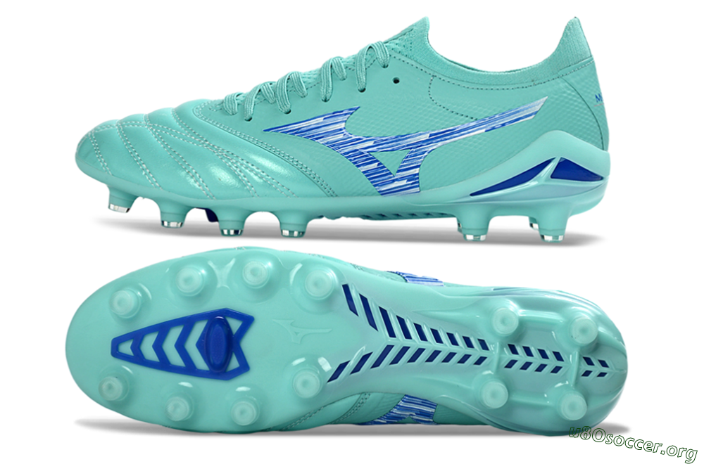 Mizuno Morelia Neo 4 FG Football Boots - Aqua/Ocean Blue/Turquoise Splash 1