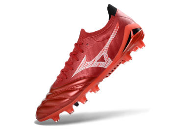 Mizuno Morelia Neo 4 FG Football Boots - Red/Crimson Blaze/Scarlet Shine