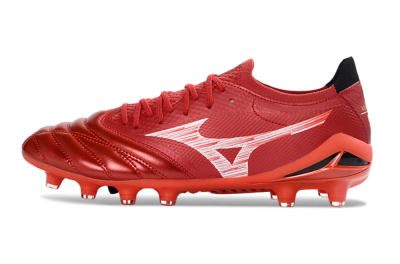 Mizuno Morelia Neo 4 FG Football Boots - Red/Crimson Blaze/Scarlet Shine