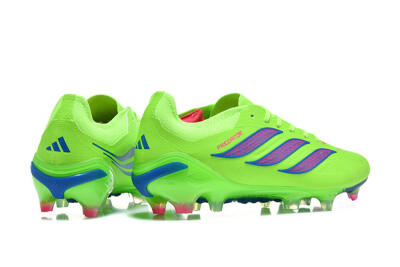Adidas Predator 26 Elite FG Football Boots - Green/Electric Green/Striking Blue