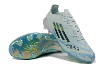 Adidas F50 Elite FG Football Boots - Aqua/Frosted Blue/Shimmering Yellow