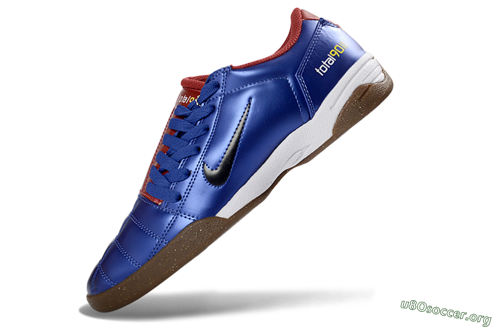 Nike Total 90 III IC Football Shoes - Blue/Rust/Golden 6