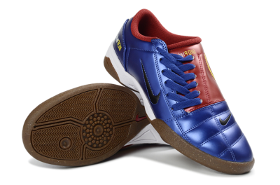 Nike Total 90 III IC Football Shoes - Blue/Rust/Golden