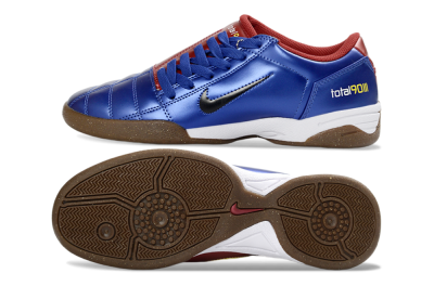 Nike Total 90 III IC Football Shoes - Blue/Rust/Golden