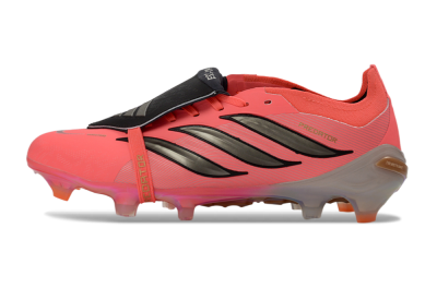 Adidas Predator 26 Elite Fold-Over Tongue FG Football Boots - Pink/Electric Pink/Black