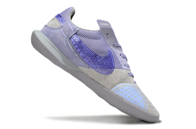 Nike Street Gato IC Football Shoes - Purple/Lavender Mist/Silvery Gray