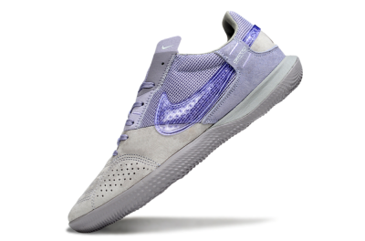 Nike Street Gato IC Football Shoes - Purple/Lavender Mist/Silvery Gray