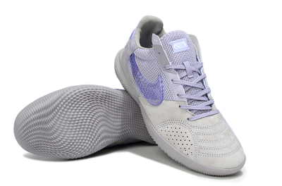 Nike Street Gato IC Football Shoes - Purple/Lavender Mist/Silvery Gray