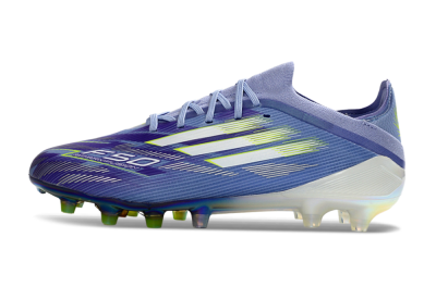 Adidas F50 Pro FG Football Boots - Blue/Iridescent Yellow/Lime Green