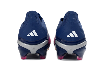 Adidas Predator 26 Elite FG Football Boots - Navy/Electric Pink/Deep Blue