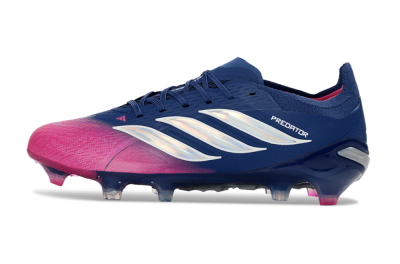 Adidas Predator 26 Elite FG Football Boots - Navy/Electric Pink/Deep Blue