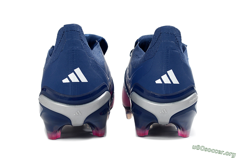 Adidas Predator 26 Elite Fold-Over Tongue FG Football Boots - Navy/Vibrant Pink/Deep Blue 5