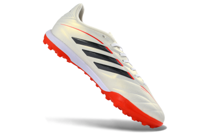 Adidas Copa Pure 3 Elite TF Football Shoes - White/Fiery Red/Black