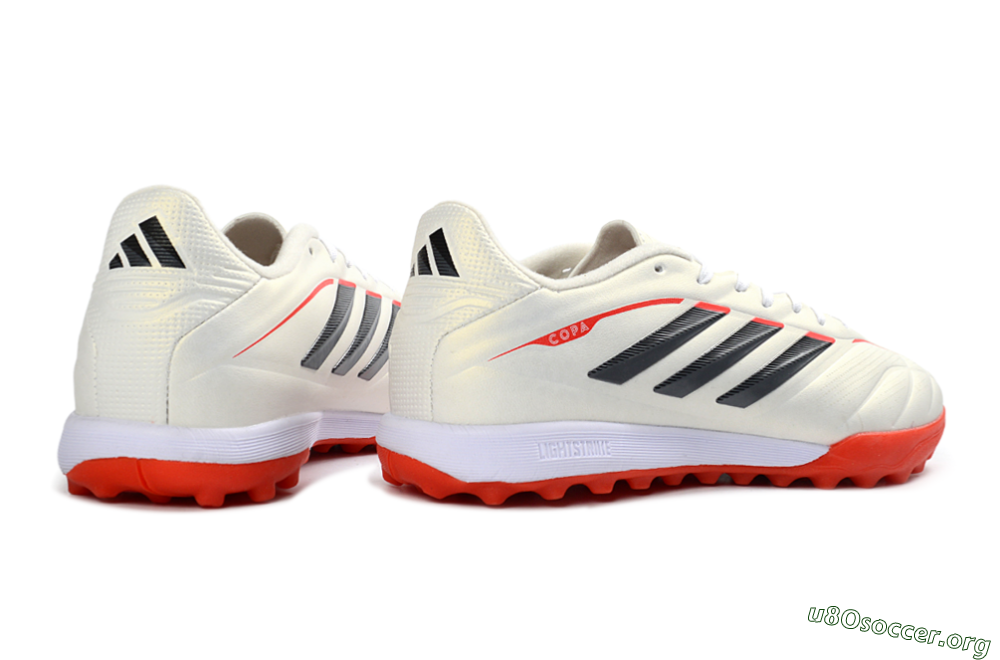 Adidas Copa Pure 3 Elite TF Football Shoes - White/Fiery Red/Black 6