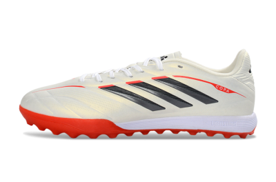 Adidas Copa Pure 3 Elite TF Football Shoes - White/Fiery Red/Black