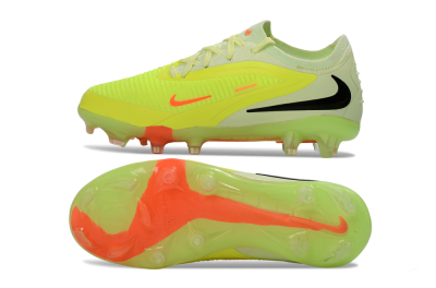 Nike Phantom 6 Elite Low FG Football Boots - Yellow/Neon Green/Fluorescent Orange