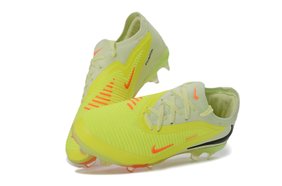 Nike Phantom 6 Elite Low FG Football Boots - Yellow/Neon Green/Fluorescent Orange