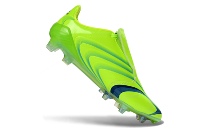 Adidas F50 Elite FG Football Boots - Green/Electric Green/Blue Accent