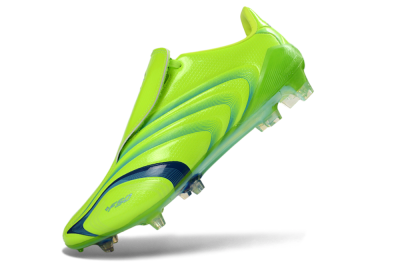 Adidas F50 Elite FG Football Boots - Green/Electric Green/Blue Accent