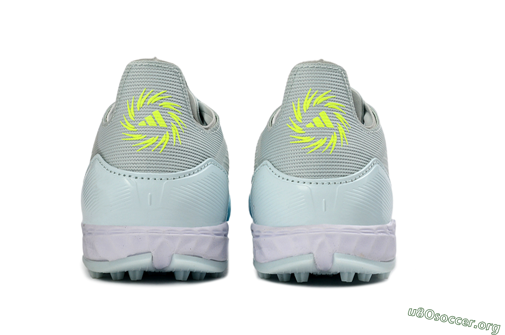 Adidas F50 Pro TF Football Shoes - Blue/Aqua Blue/Neon Yellow 5