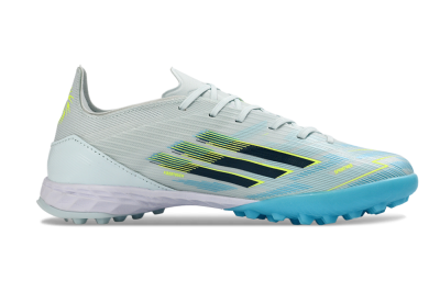 Adidas F50 Pro TF Football Shoes - Blue/Aqua Blue/Neon Yellow