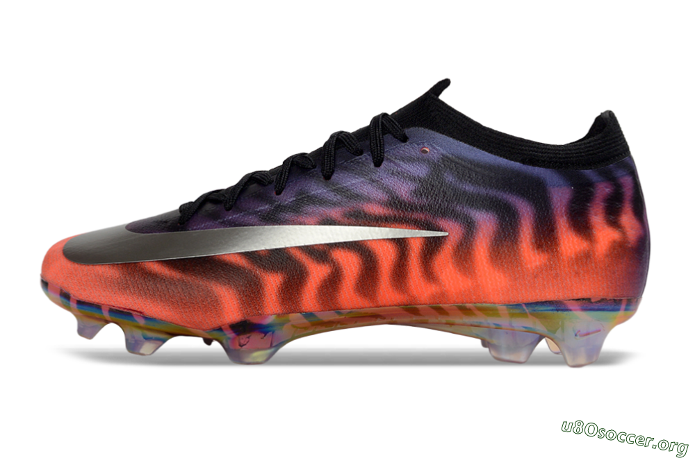 Nike Air Zoom Mercurial Vapor 16 Elite FG Football Boots - Orange/Fiery Sunset/Abyssal Blue 3