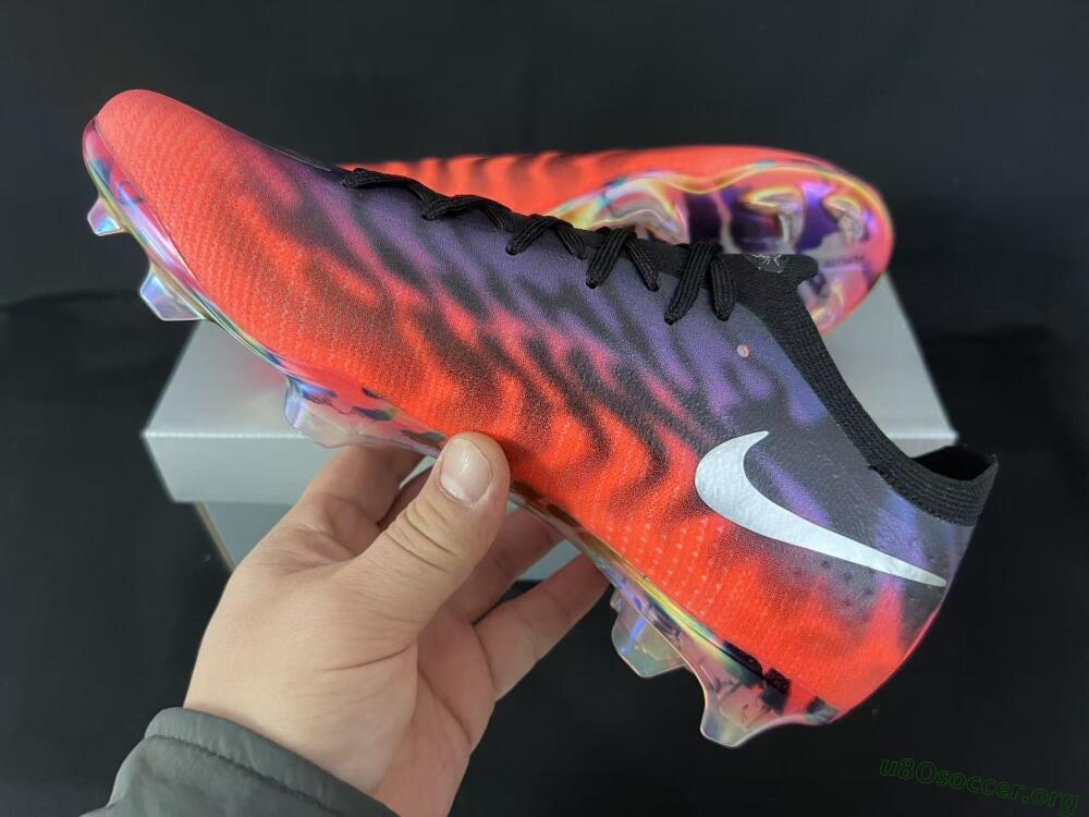 Nike Air Zoom Mercurial Vapor 16 Elite FG Football Boots - Orange/Fiery Sunset/Abyssal Blue