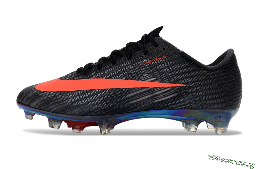 Nike Air Zoom Mercurial Superfly 11 FG Football Boots - Black/Vibrant Orange/Rainbow Burst 3