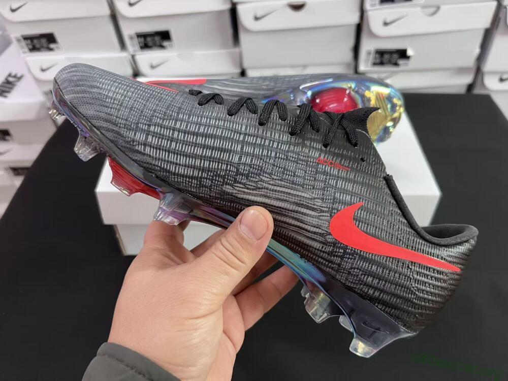 Nike Air Zoom Mercurial Superfly 11 FG Football Boots - Black/Vibrant Orange/Rainbow Burst