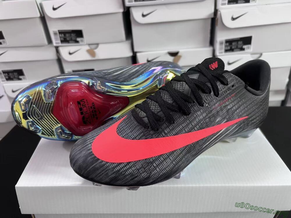 Nike Air Zoom Mercurial Superfly 11 FG Football Boots - Black/Vibrant Orange/Rainbow Burst